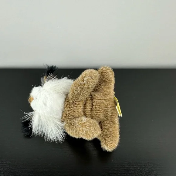 Folkmanis Puppets Mini Bobcat Finger Puppet 4" Tan Brown Lynx Bob Cat Plush - Picture 7 of 9